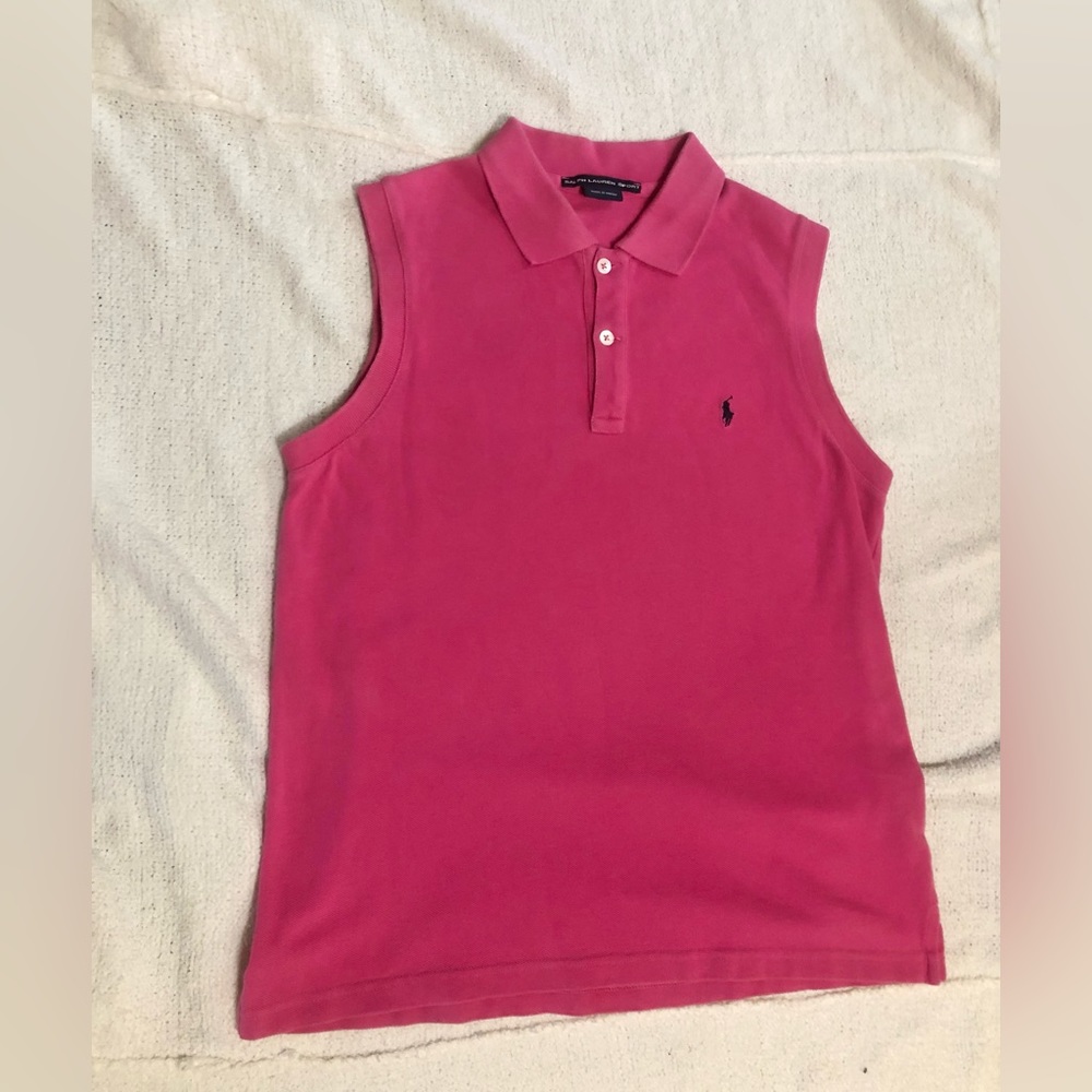 Ralph Lauren Golf Sleeveless Polo